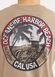 Men's T-Shirt OCEANSIDE - Dark sand