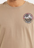Men's T-Shirt OCEANSIDE - Dark sand