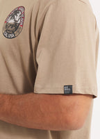 Men's T-Shirt OCEANSIDE - Dark sand