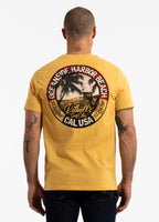 Men's T-Shirt OCEANSIDE - Pale yellow