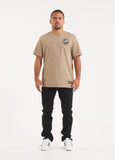 Men's T-Shirt OCEANSIDE - Dark sand