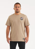 Men's T-Shirt OCEANSIDE - Dark sand