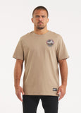 Men's T-Shirt OCEANSIDE - Dark sand