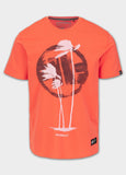Men's T-Shirt PALMS - Salmon