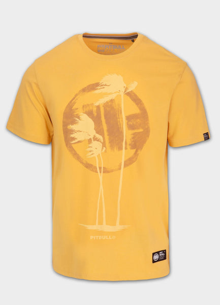 Men's T-Shirt PALMS - Yellow