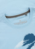 Men's T-Shirt PALMS - Light blue
