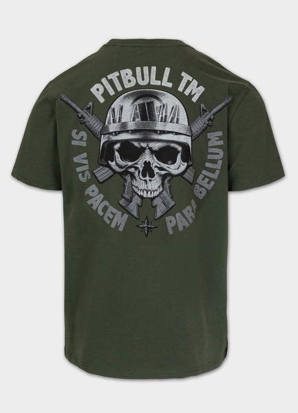 Men's T-Shirt PARA BELLUM - Dark green