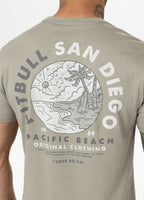 Men's T-Shirt PLANET SURF - Gray Harbour