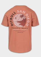 Men's T-Shirt PLANET SURF - Salmon