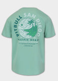 Men's T-Shirt PLANET SURF - Mint