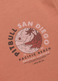Men's T-Shirt PLANET SURF - Salmon