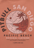 Men's T-Shirt PLANET SURF - Salmon