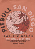 Men's T-Shirt PLANET SURF - Salmon