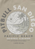 Men's T-Shirt PLANET SURF - Gray Harbour