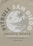 Men's T-Shirt PLANET SURF - Gray Harbour