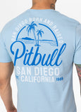 Men's T-Shirt SAN DIEGO BORN - Light blue