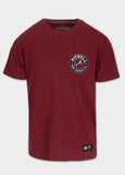 Men's T-Shirt SAN DIEGO CA BLACK - Burgundy