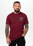 Men's T-Shirt SAN DIEGO CA BLACK - Burgundy