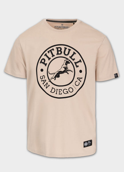 Men's T-Shirt SAN DIEGO CA - Light sand