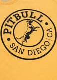 Men's T-Shirt SAN DIEGO CA - Pale yellow