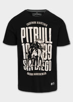 Men's T-Shirt SAN DIEGO DOG - Black
