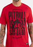 Men's T-Shirt SAN DIEGO DOG - Red