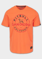 Men's T-Shirt SAN DIEGO INS. - Fluo orange