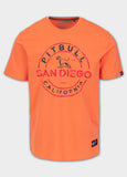Men's T-Shirt SAN DIEGO INS. - Fluo orange