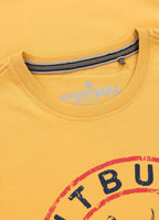 Men's T-Shirt SAN DIEGO INS. - Pale yellow