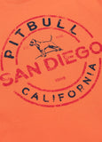 Men's T-Shirt SAN DIEGO INS. - Fluo orange