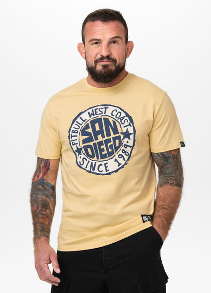 Men's T-Shirt SAN DIEGO SUN - Yellow