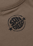 Men's T-Shirt SAN DIEGO SUN - Brown