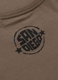 Men's T-Shirt SAN DIEGO SUN - Brown