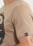 Men's T-Shirt SCRATCH - Dark sand