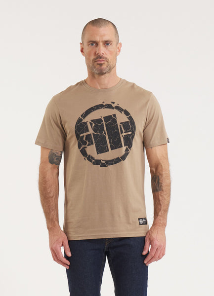 Men's T-Shirt SCRATCH - Dark sand