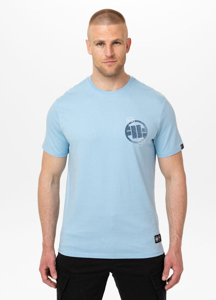 Men's T-Shirt SD STAMP - Light blue