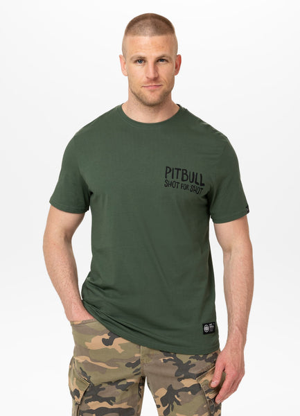 Men's T-Shirt SHOT FOR SHOT - Dark green