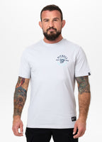 Men's T-Shirt SKULL SURF - Whitey blue