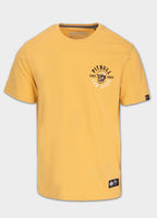 Men's T-Shirt SKULL SURF - Pale yellow