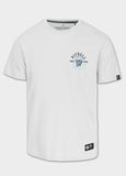 Men's T-Shirt SKULL SURF - Whitey blue