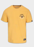 Men's T-Shirt SKULL SURF - Pale yellow