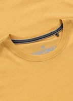 Men's T-Shirt SKULL SURF - Pale yellow