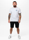 Men's T-Shirt SKULL SURF - Whitey blue