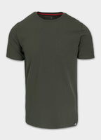 Men's T-Shirt Slim Fit MINIMAL - Old green