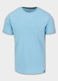 Men's T-Shirt Slim Fit MINIMAL - Light blue