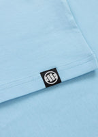 Men's T-Shirt Slim Fit MINIMAL - Light blue