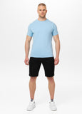 Men's T-Shirt Slim Fit MINIMAL - Light blue