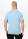 Men's T-Shirt Slim Fit MINIMAL - Light blue