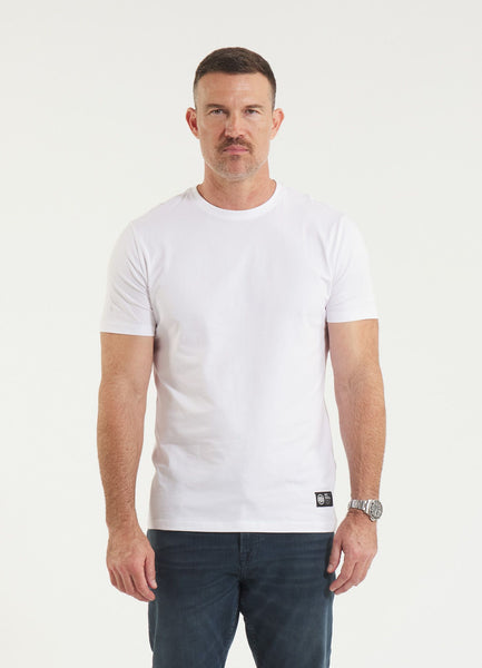 Men's T-Shirt Slim Fit NO LOGO - White