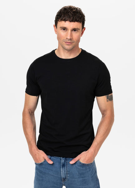 Men's T-Shirt Slim Fit NO LOGO - Black